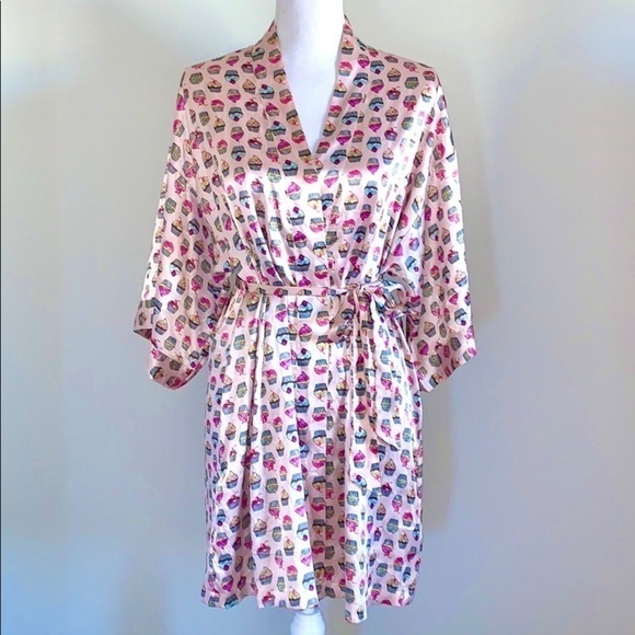 Rare Victoria’s Secret Satin Cupcake Robe